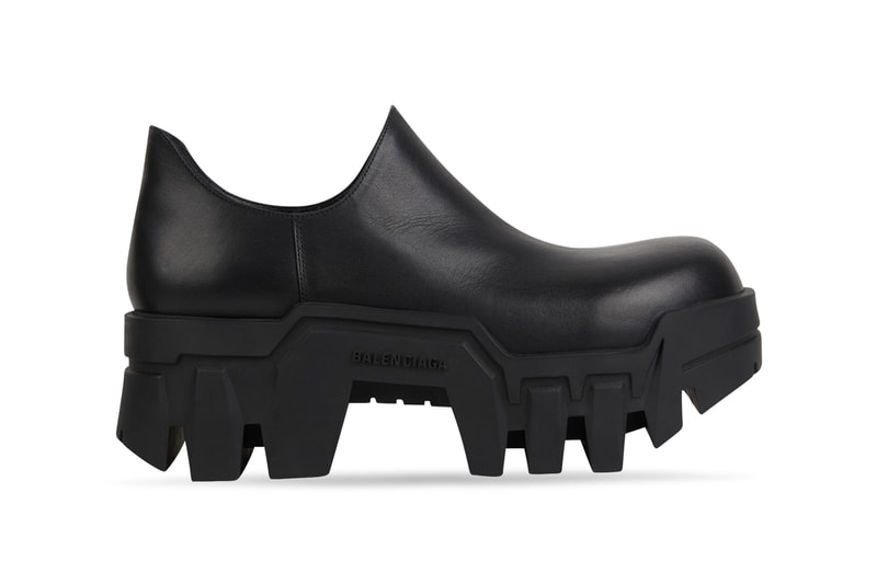 Balenciaga Bulldozer Mini Boot Bootie Black Demna Gvasalia Kanye West Vegetal Calfskin Leather Dark Designer Footwear Release Information Toothed FW21