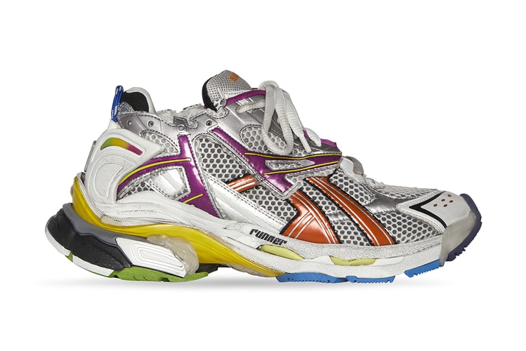 Balenciaga Drops Rainbow-Tinged Runner Sneaker
