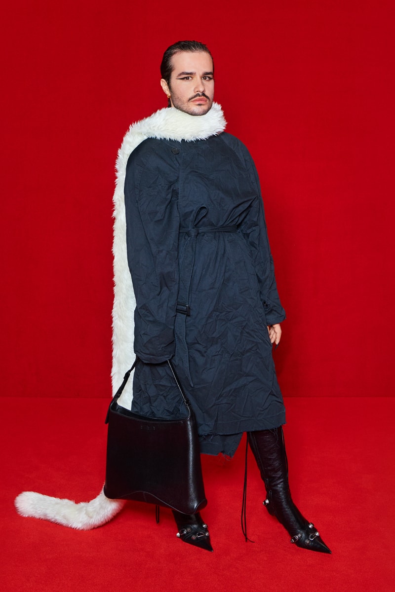 Balenciaga SS22 Reinterprets the Classic Hollywood Red Carpet Balenciaga Spring/Summer 2022 Collection Lookbook simpsons 