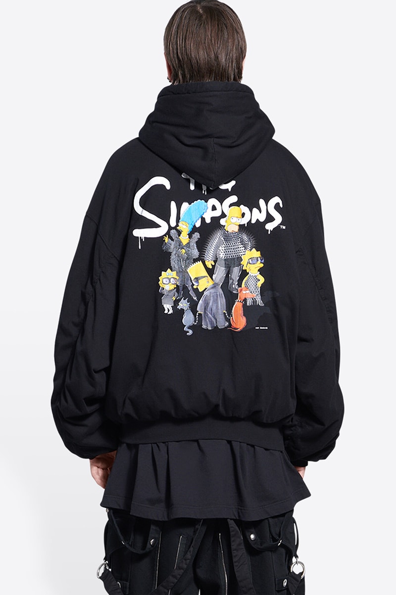 'The Simpsons' x Balenciaga spring summer 2022 show collection pieces release information details buy cop purchase
