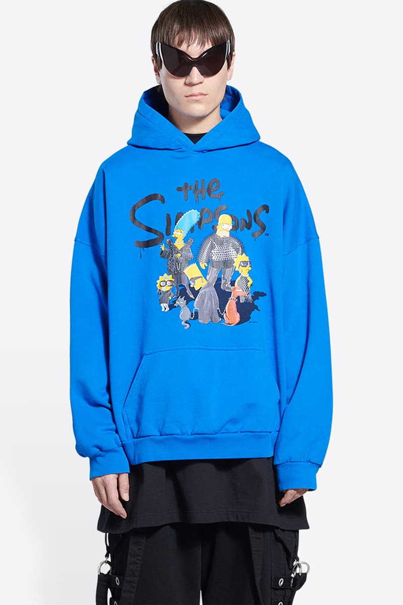 'The Simpsons' x Balenciaga spring summer 2022 show collection pieces release information details buy cop purchase