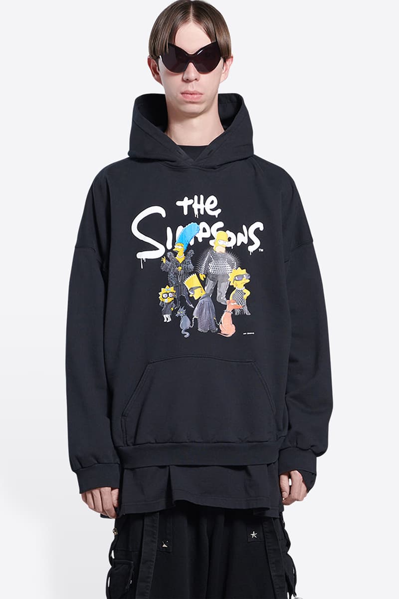 'The Simpsons' x Balenciaga spring summer 2022 show collection pieces release information details buy cop purchase