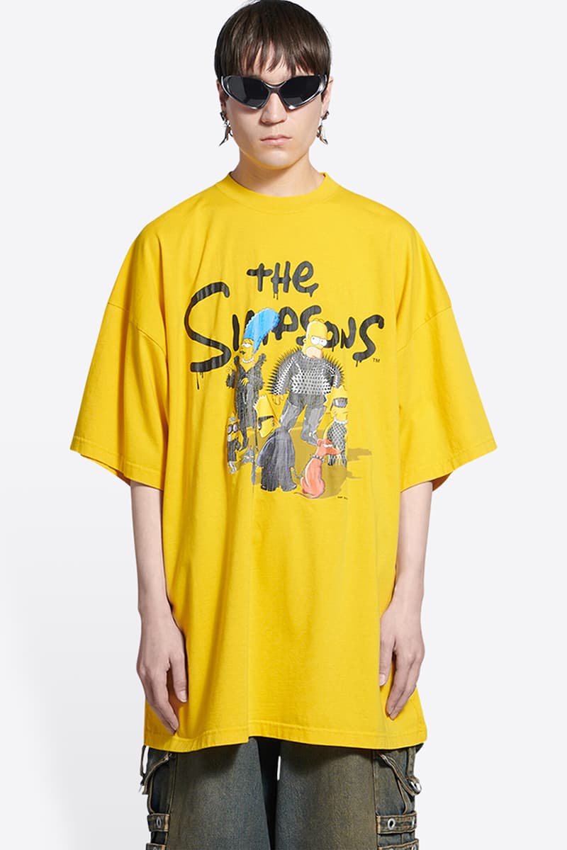 'The Simpsons' x Balenciaga spring summer 2022 show collection pieces release information details buy cop purchase