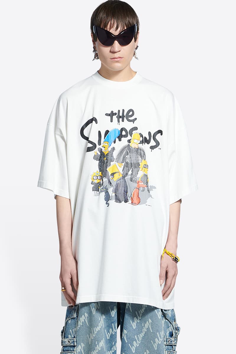 'The Simpsons' x Balenciaga spring summer 2022 show collection pieces release information details buy cop purchase