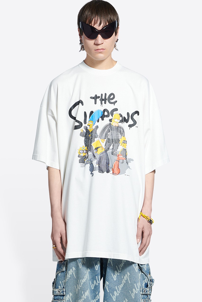 'The Simpsons' x Balenciaga spring summer 2022 show collection pieces release information details buy cop purchase