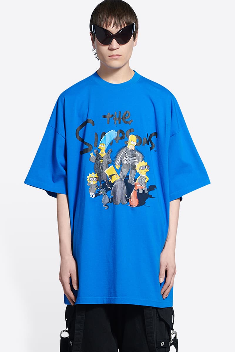 'The Simpsons' x Balenciaga spring summer 2022 show collection pieces release information details buy cop purchase