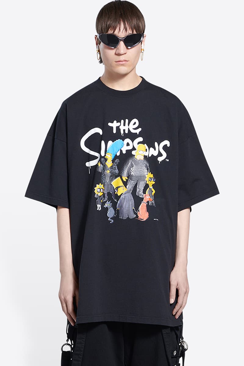 'The Simpsons' x Balenciaga spring summer 2022 show collection pieces release information details buy cop purchase