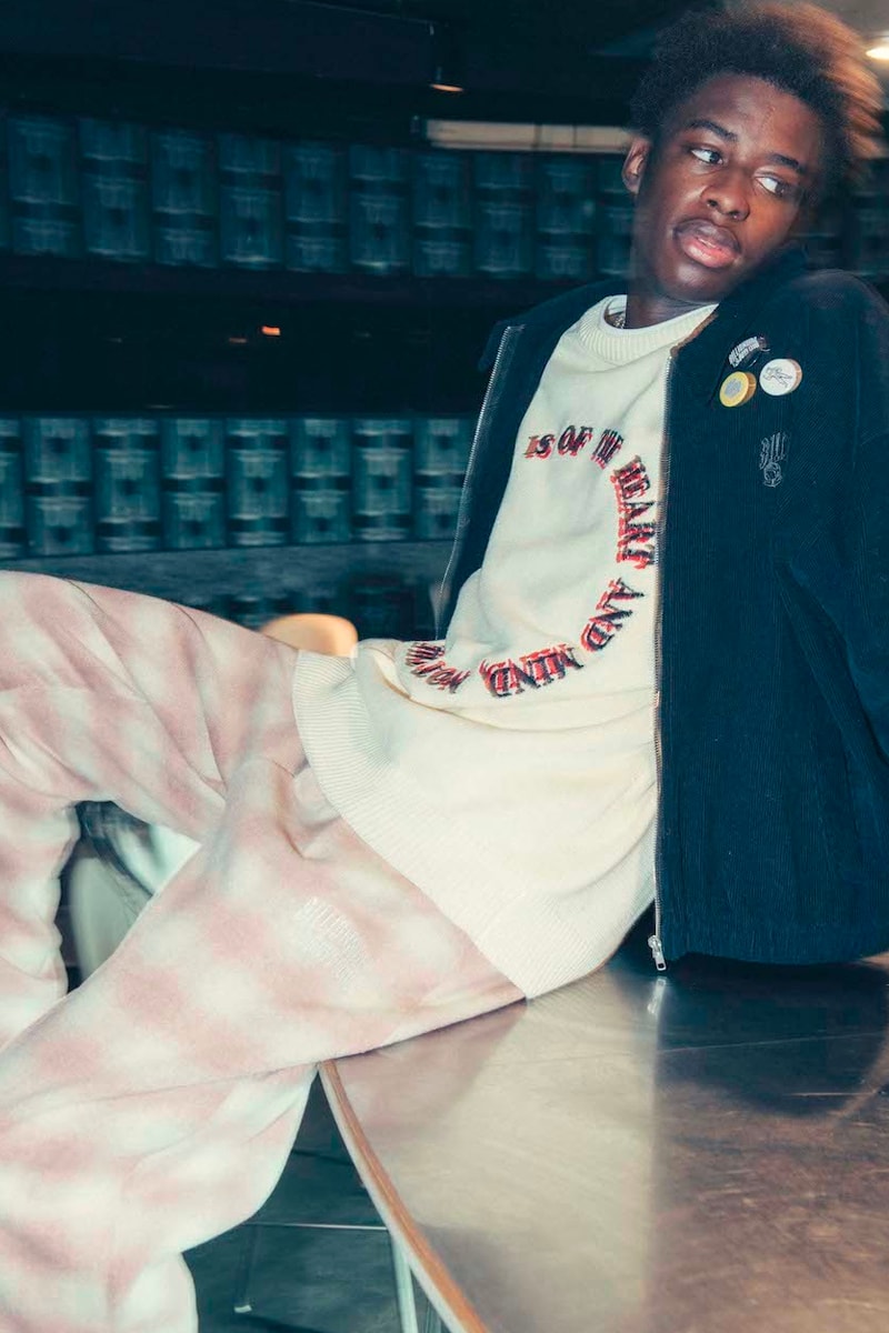 Billionair Boys Club fall winter 2021 fw21 lookbook pharrell williams collection jackets hoodies t-shirts flannel pants coruduroy teddy pins ilya kushinov