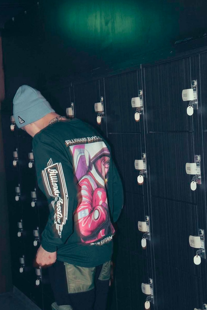 Billionair Boys Club fall winter 2021 fw21 lookbook pharrell williams collection jackets hoodies t-shirts flannel pants coruduroy teddy pins ilya kushinov