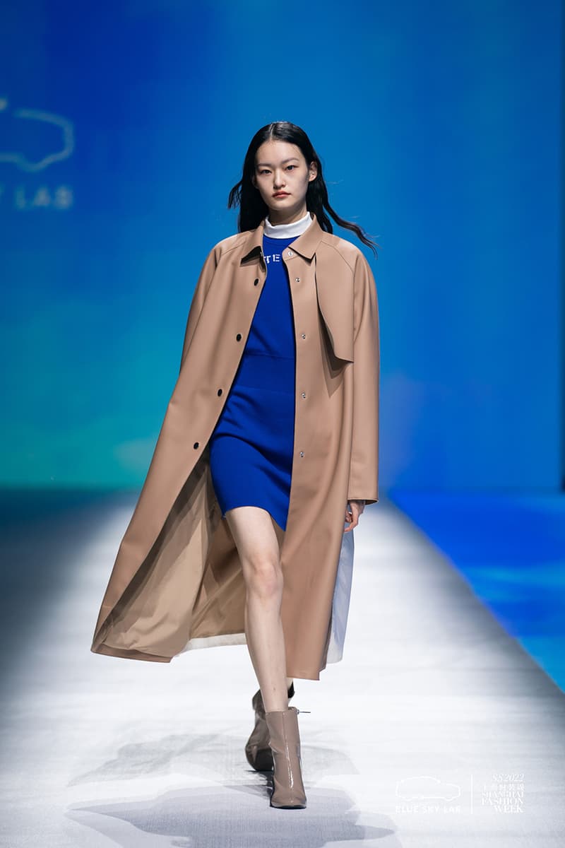 nio life blue sky lab recycling upcycling sustainable fashion shanghai fashion week collection exclusive china runway