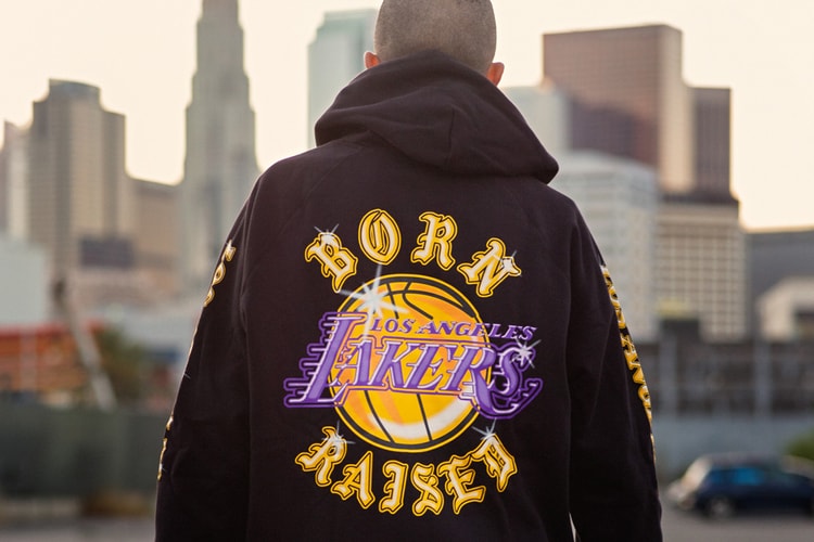 Born X Raised Teams up With the Los Angeles Lakers on an Airbrushed Capsule Collection