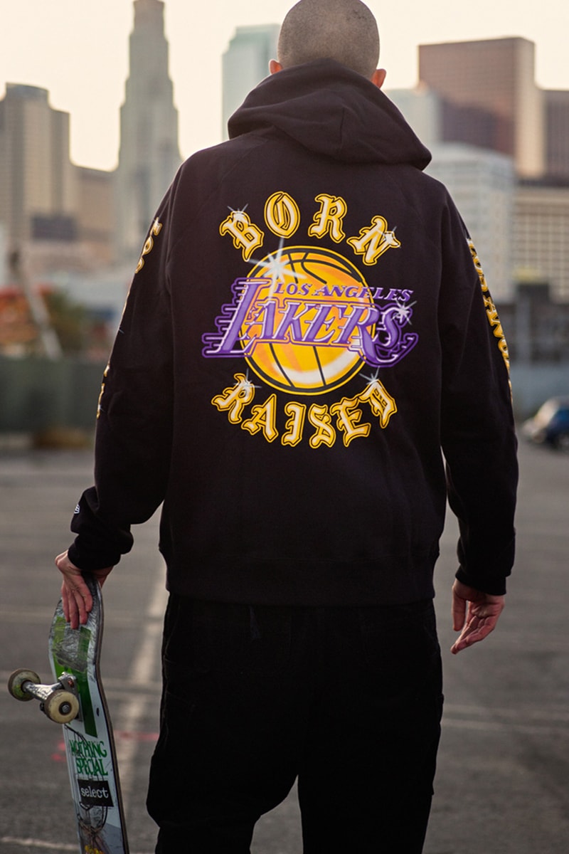 Born x Raised Los Angeles Lakers Airbrush Capsule