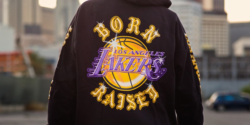 Born X Raised Los Angeles Lakers Hoodie For Unisex 