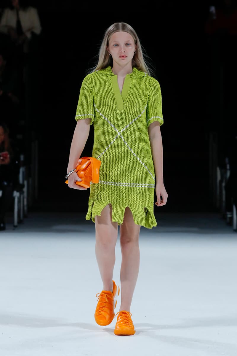 Bottega Veneta "Salon 03" Spring/Summer 2022 Bottega Firehouse Detroit Collection Runway Show Daniel Lee BV Bottega Green Seasonal Colors Trends Reports Fashion News