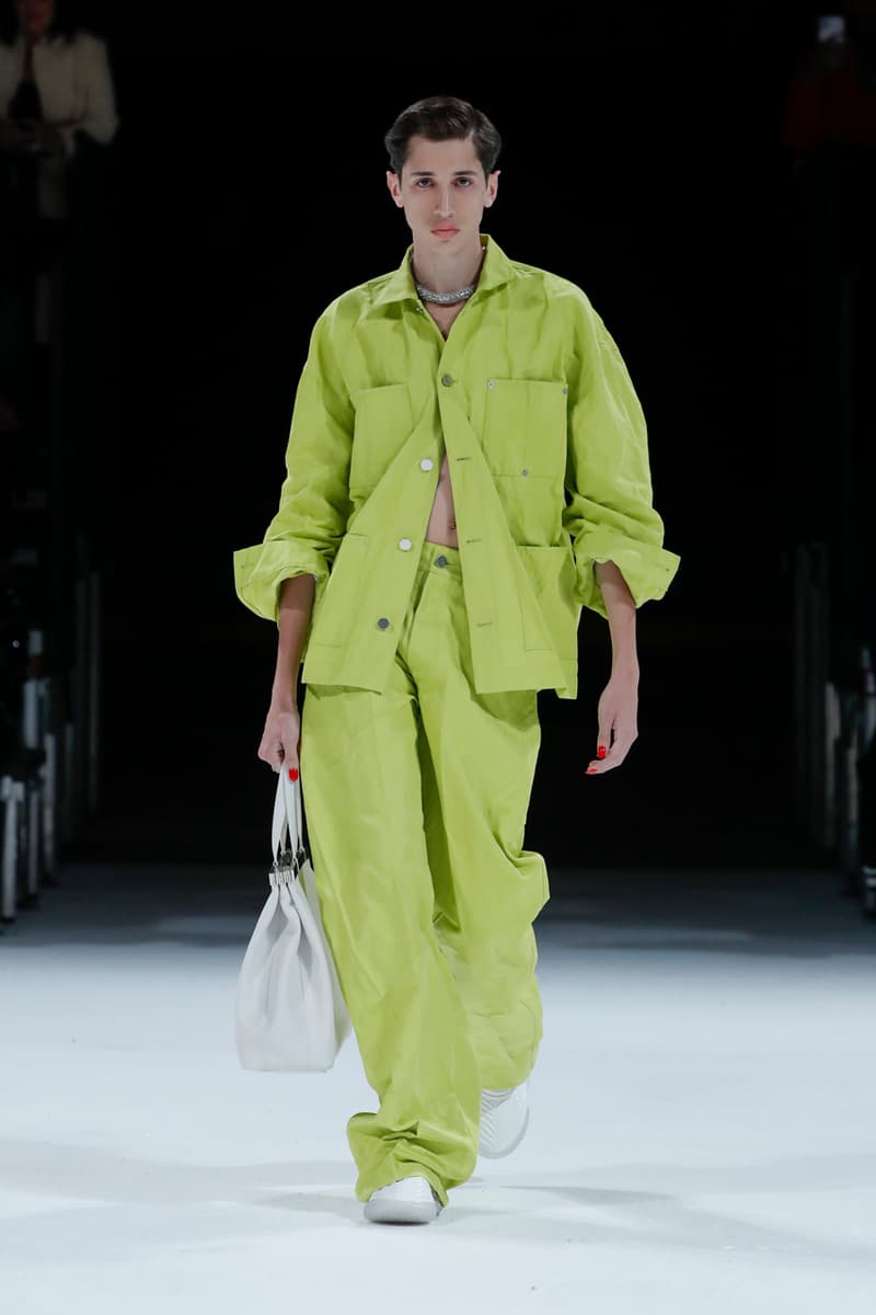 Bottega Veneta "Salon 03" Spring/Summer 2022 Bottega Firehouse Detroit Collection Runway Show Daniel Lee BV Bottega Green Seasonal Colors Trends Reports Fashion News