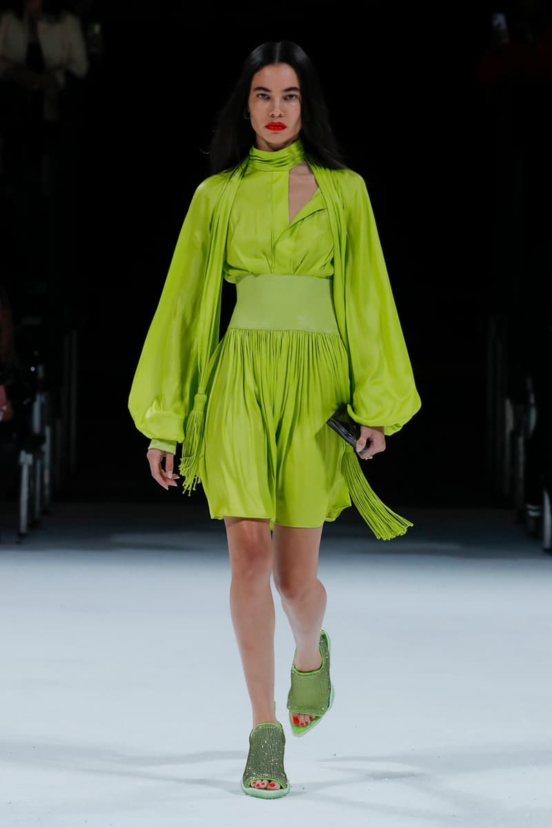 Bottega Veneta "Salon 03" Spring/Summer 2022 Bottega Firehouse Detroit Collection Runway Show Daniel Lee BV Bottega Green Seasonal Colors Trends Reports Fashion News