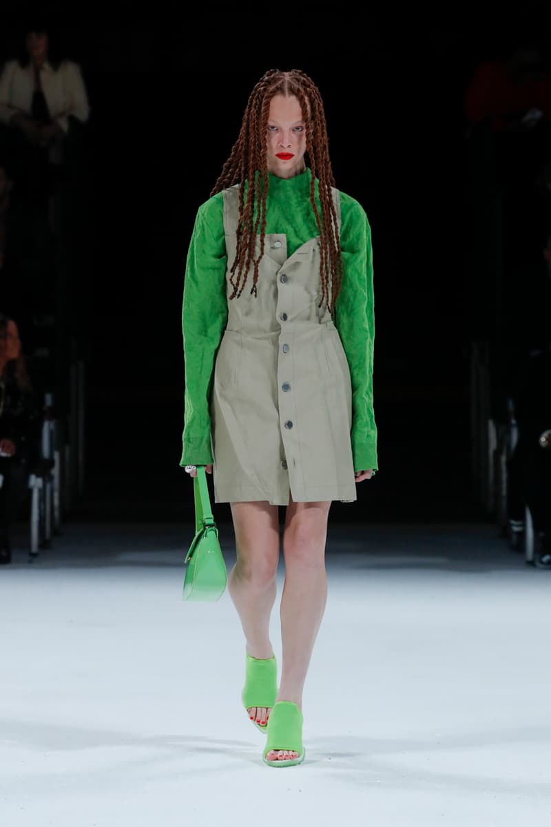 Bottega Veneta "Salon 03" Spring/Summer 2022 Bottega Firehouse Detroit Collection Runway Show Daniel Lee BV Bottega Green Seasonal Colors Trends Reports Fashion News