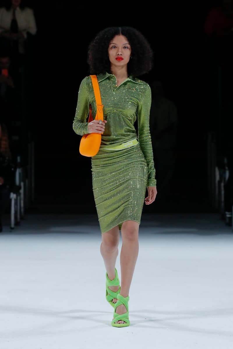 Bottega Veneta "Salon 03" Spring/Summer 2022 Bottega Firehouse Detroit Collection Runway Show Daniel Lee BV Bottega Green Seasonal Colors Trends Reports Fashion News