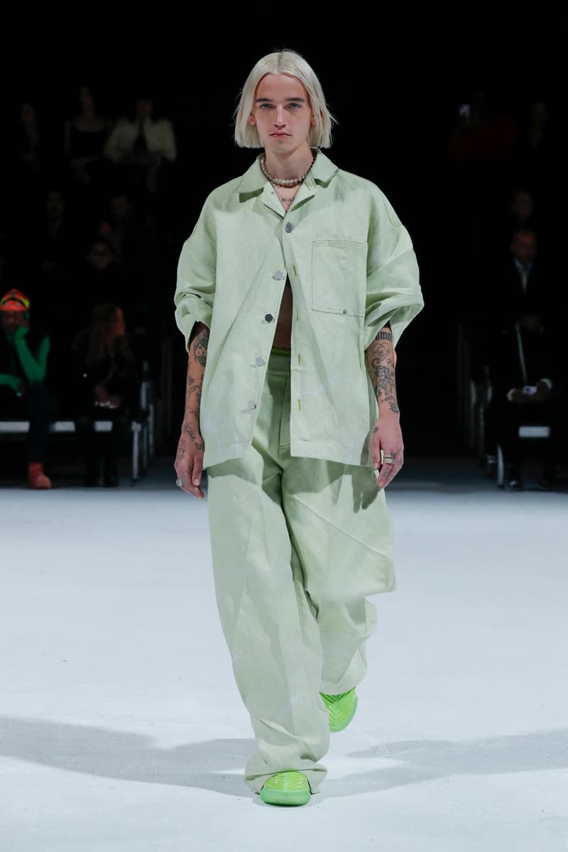 Bottega Veneta "Salon 03" Spring/Summer 2022 Bottega Firehouse Detroit Collection Runway Show Daniel Lee BV Bottega Green Seasonal Colors Trends Reports Fashion News