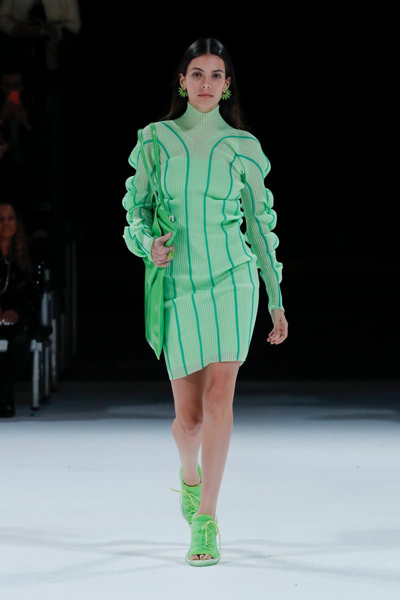 Bottega Veneta "Salon 03" Spring/Summer 2022 Bottega Firehouse Detroit Collection Runway Show Daniel Lee BV Bottega Green Seasonal Colors Trends Reports Fashion News