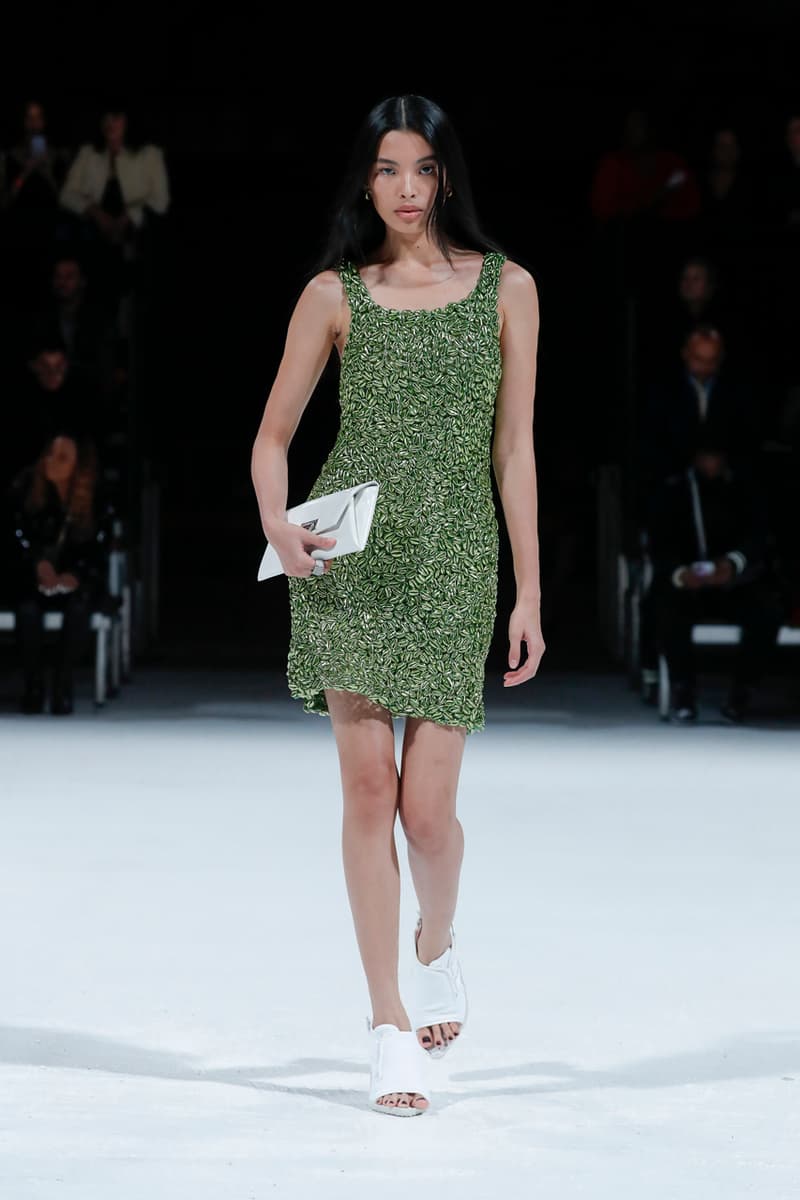 Bottega Veneta "Salon 03" Spring/Summer 2022 Bottega Firehouse Detroit Collection Runway Show Daniel Lee BV Bottega Green Seasonal Colors Trends Reports Fashion News