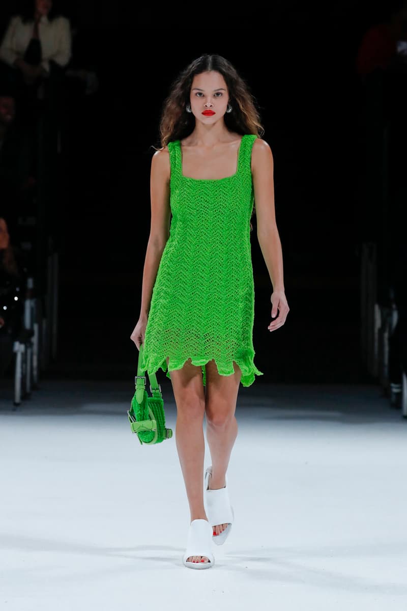 Bottega Veneta "Salon 03" Spring/Summer 2022 Bottega Firehouse Detroit Collection Runway Show Daniel Lee BV Bottega Green Seasonal Colors Trends Reports Fashion News