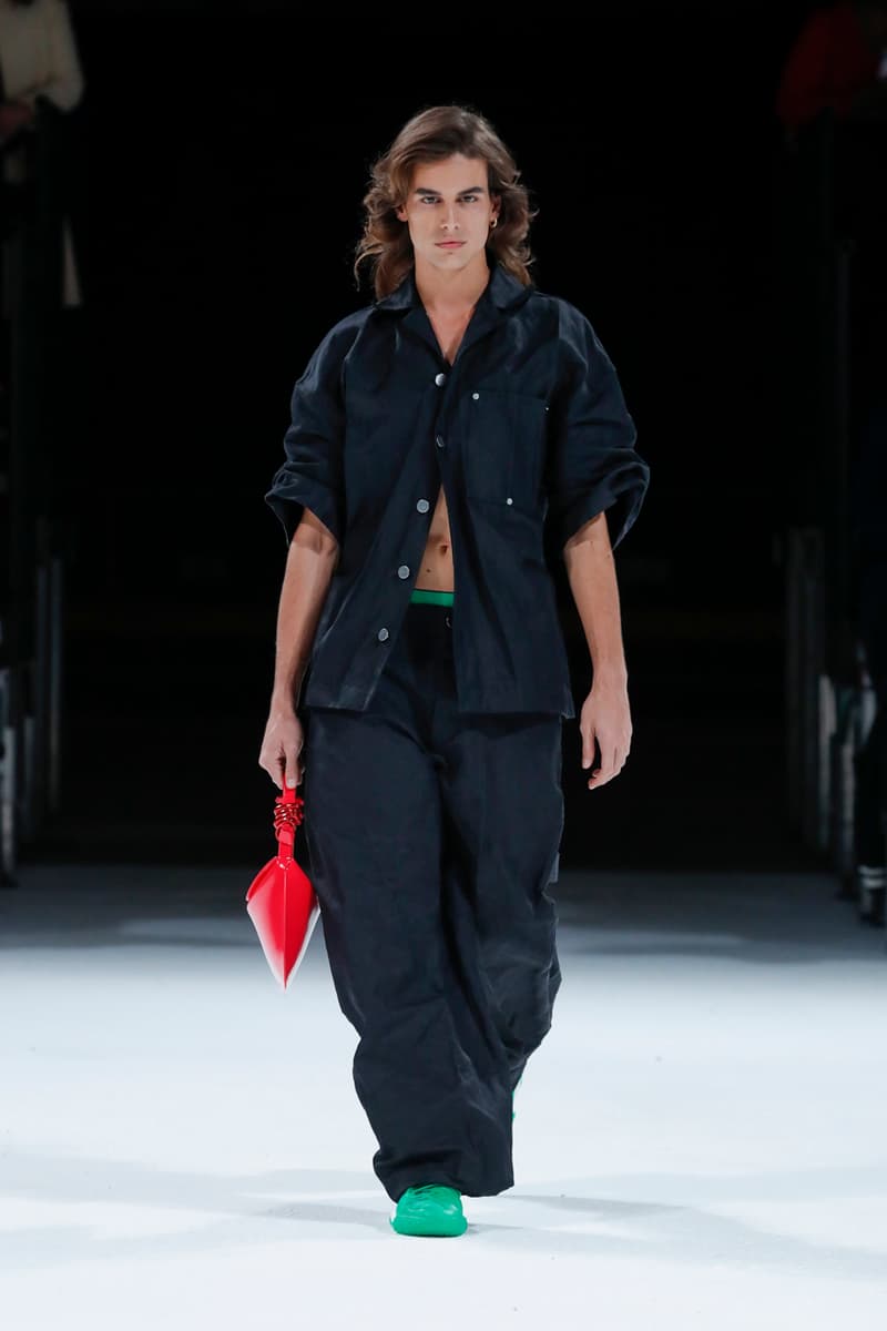 Bottega Veneta "Salon 03" Spring/Summer 2022 Bottega Firehouse Detroit Collection Runway Show Daniel Lee BV Bottega Green Seasonal Colors Trends Reports Fashion News