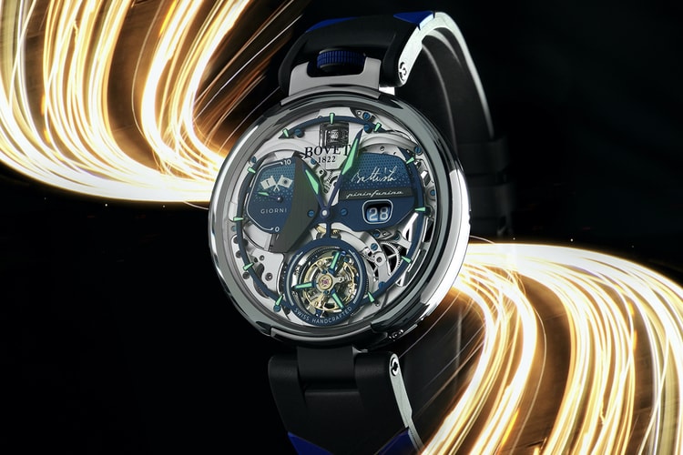 Bovet Recreates Partner Pininfarina's Battista Hypercar as 10-Day Flying Tourbillon