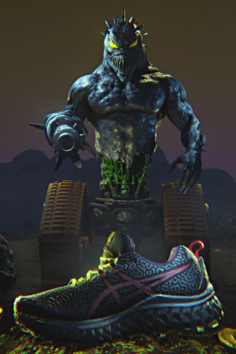 brain dead asics trabuco max bd chaos slime release info store list buying guide photos price 