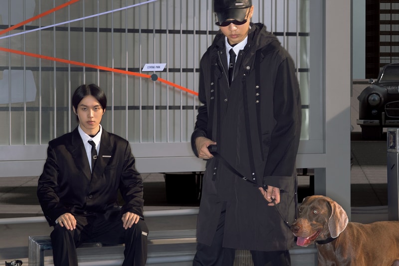 C2H4 Has Released Conceptual Film Future City Uniform for FW21 yixi chen future city shanghai formal work apparel black video release