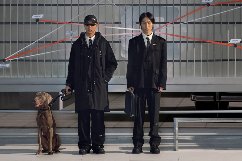 C2H4 Has Released Conceptual Film Future City Uniform for FW21 yixi chen future city shanghai formal work apparel black video release