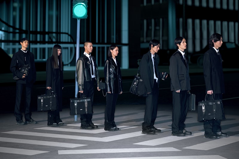 C2H4 Has Released Conceptual Film Future City Uniform for FW21 yixi chen future city shanghai formal work apparel black video release