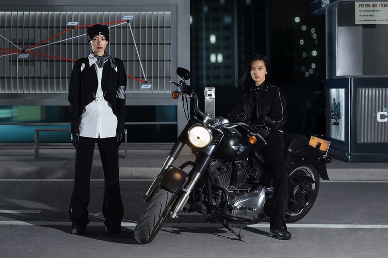 C2H4 Has Released Conceptual Film Future City Uniform for FW21 yixi chen future city shanghai formal work apparel black video release