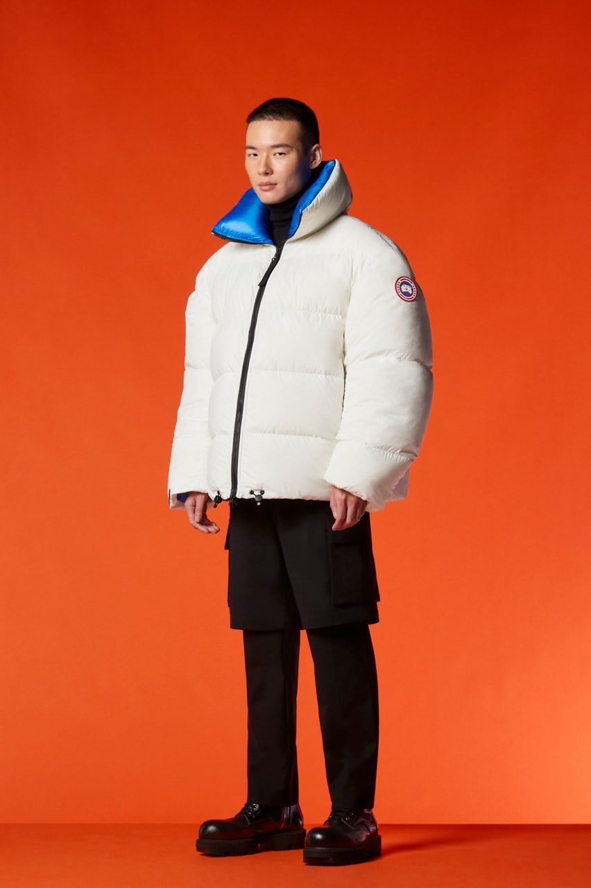Angel Chen canada goose alxa jacket parka snow mantra 