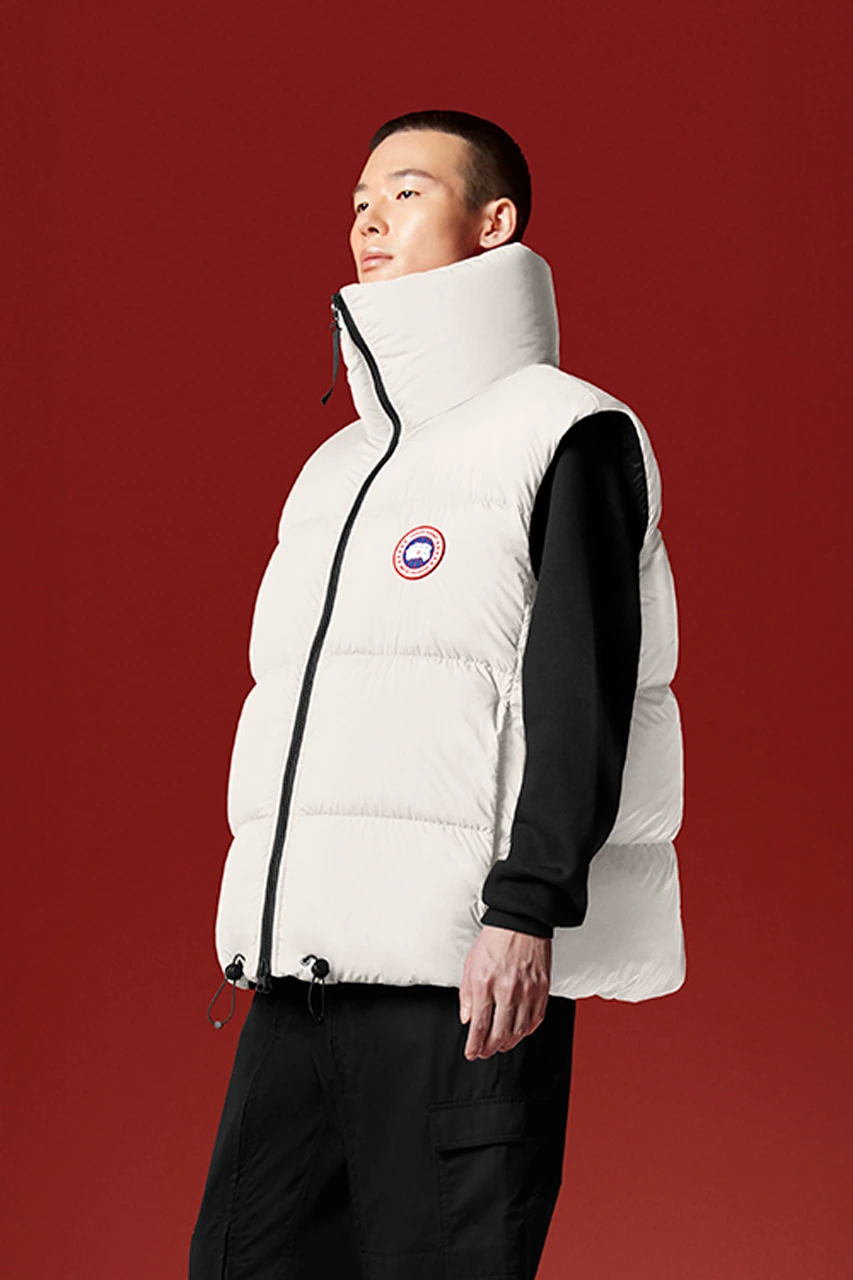 Angel Chen canada goose alxa jacket parka snow mantra 