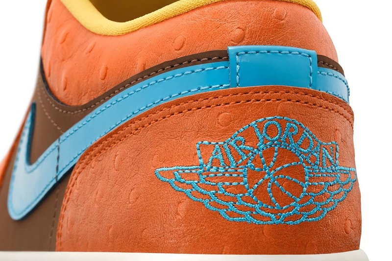 carmelo anthony air jordan 1 low baltimore crab orange brown yellow info 