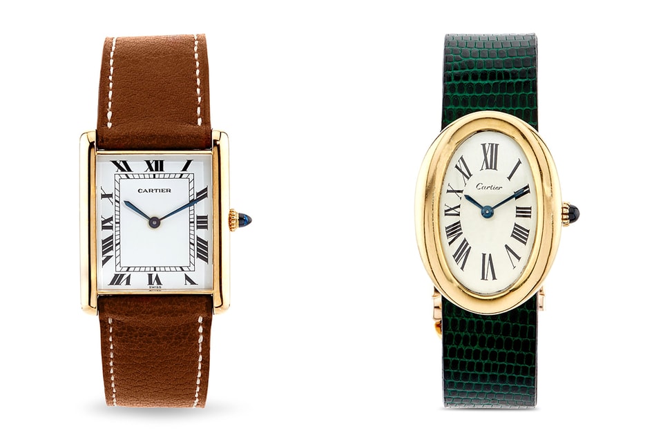 Harry Fane & DSML Drop Vintage Cartier Tank Watches Hypebeast