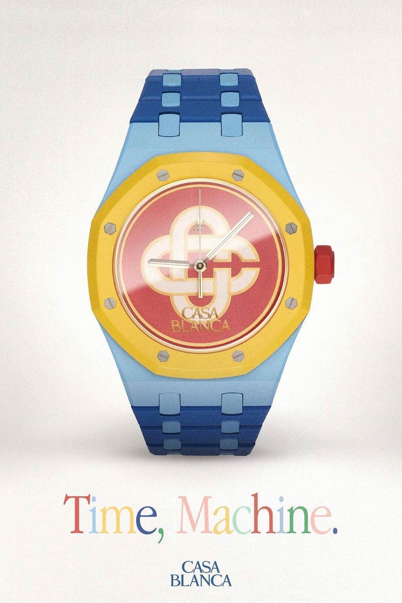 Casablanca x MAD Paris Audemars Piguet Royal Oak custom watches colorful instagram colorblocking luxury swiss automatic watches