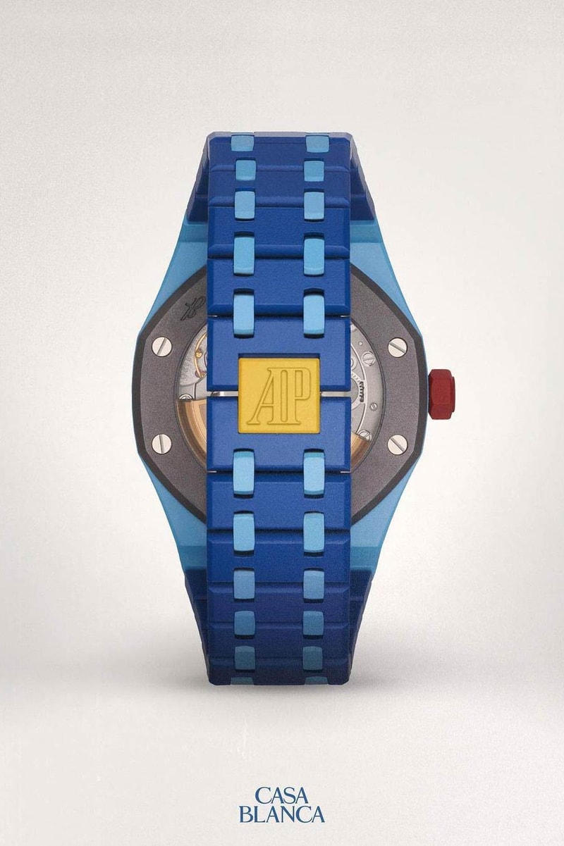 Casablanca x MAD Paris Audemars Piguet Royal Oak custom watches colorful instagram colorblocking luxury swiss automatic watches
