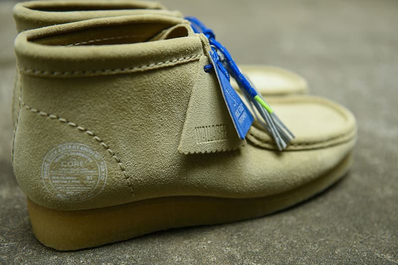 MAGIC STICK x Clarks Originals Wallabee Boot collaboration release info 