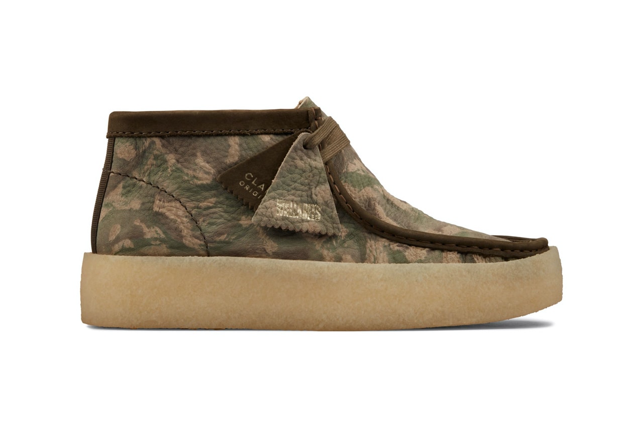 Clarks Originals Wallabee Cup BT "Green Camo" release where to buy camouflage 