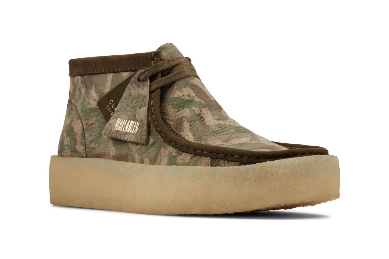 Clarks Originals Wallabee Cup BT "Green Camo" release where to buy camouflage 