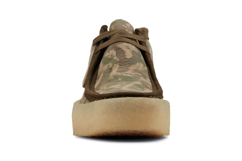 Clarks Originals Wallabee Cup BT "Green Camo" release where to buy camouflage 