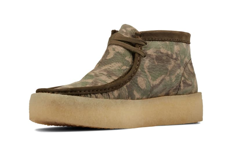 Clarks Originals Wallabee Cup BT "Green Camo" release where to buy camouflage 