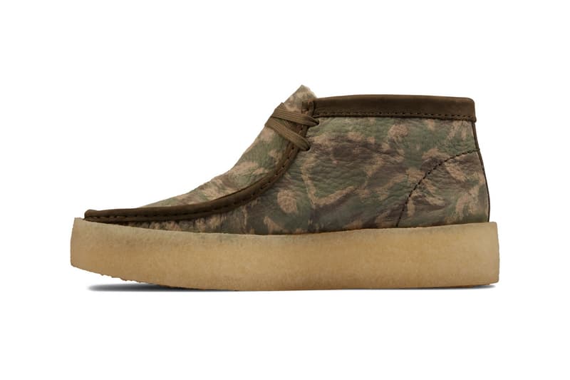 Clarks Originals Wallabee Cup BT "Green Camo" release where to buy camouflage 