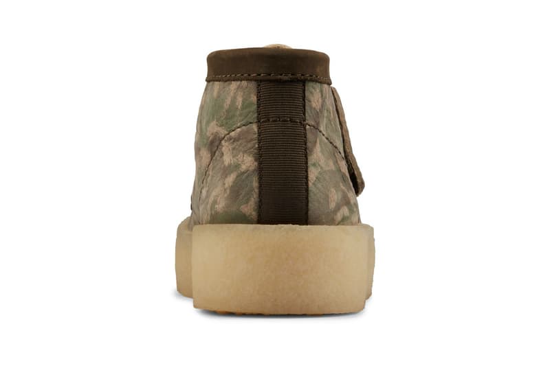 Clarks Originals Wallabee Cup BT "Green Camo" release where to buy camouflage 