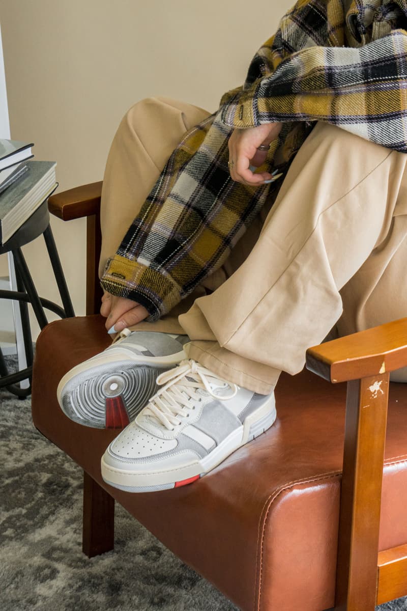 Collegium Pillar Destroyer II "Devastators" Platinum Grey Avio Blue Nick Sisombath California Emerging Sneaker Label Designer Footwear Drops Release Information Closer Look Shop Online New Shoes Limited Edition Rare HYPE