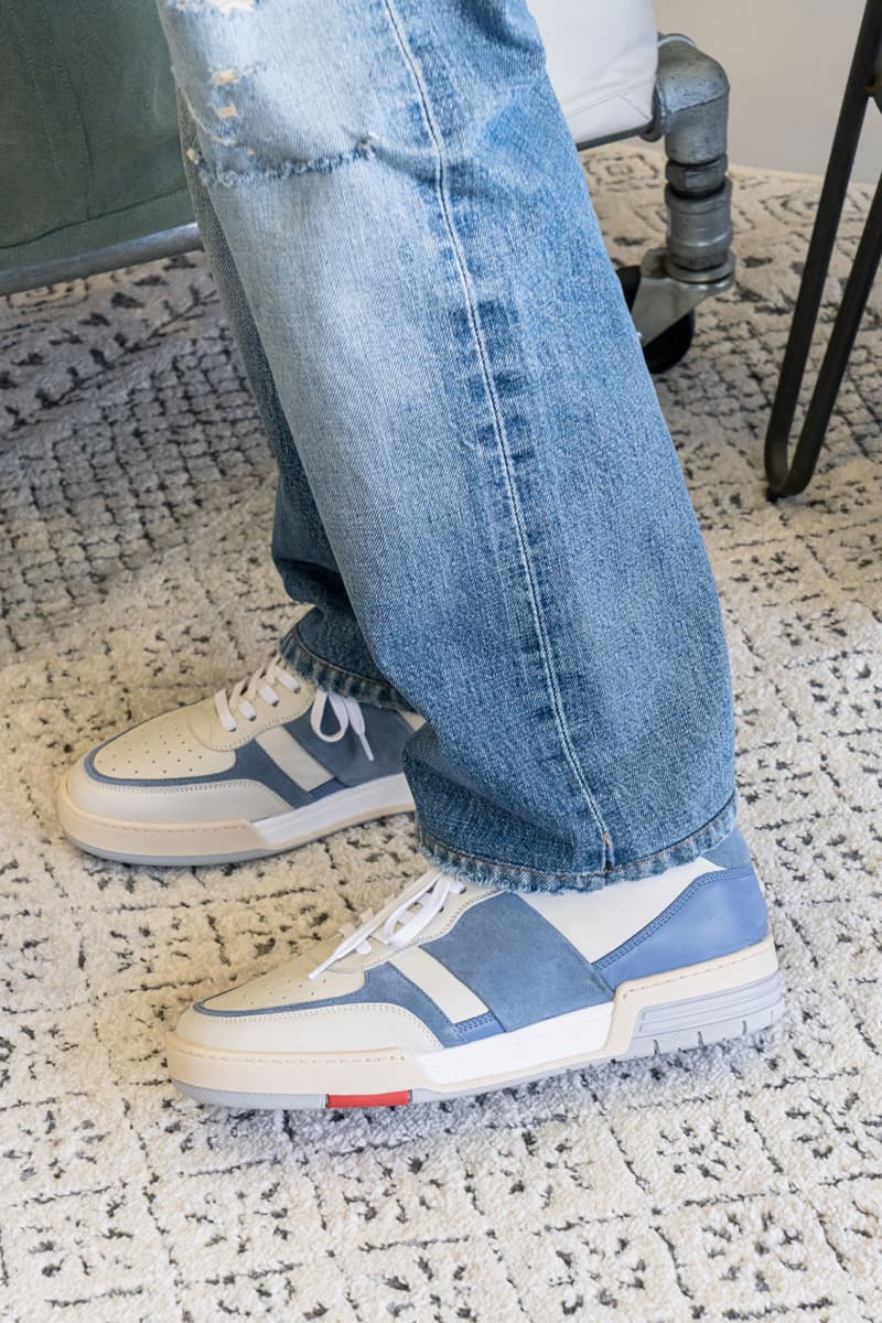 Collegium Pillar Destroyer II "Devastators" Platinum Grey Avio Blue Nick Sisombath California Emerging Sneaker Label Designer Footwear Drops Release Information Closer Look Shop Online New Shoes Limited Edition Rare HYPE