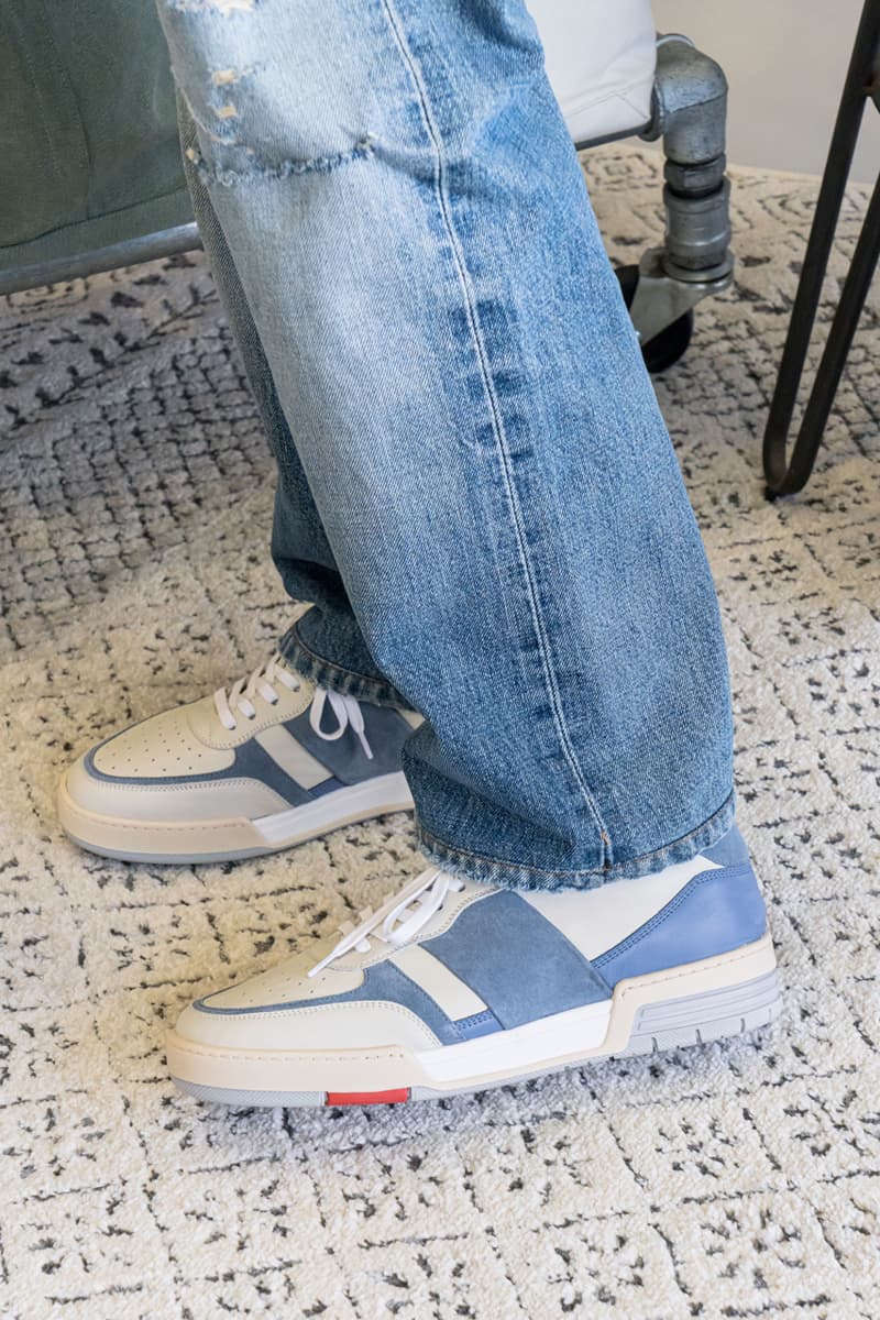 Collegium Pillar Destroyer II "Devastators" Platinum Grey Avio Blue Nick Sisombath California Emerging Sneaker Label Designer Footwear Drops Release Information Closer Look Shop Online New Shoes Limited Edition Rare HYPE