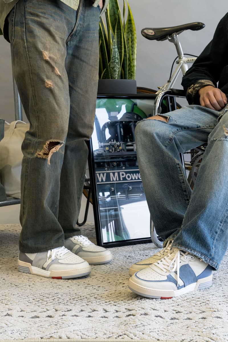 Collegium Pillar Destroyer II "Devastators" Platinum Grey Avio Blue Nick Sisombath California Emerging Sneaker Label Designer Footwear Drops Release Information Closer Look Shop Online New Shoes Limited Edition Rare HYPE